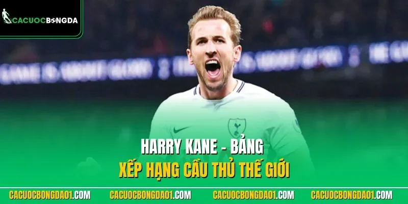 Harry Kane - Bảng xếp hạng cầu thủ thế giới